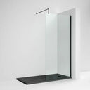 1200mm Wetroom Screen Black
