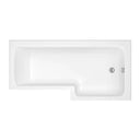1700mm L-Shape Shower Bath RH (Bath Only)
