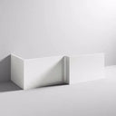 L-Shape Shower Bath MDF Front Panel (Gloss White)
