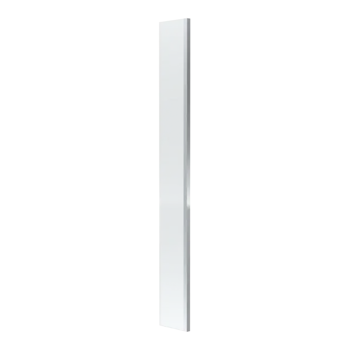 215mm Fixed Wetroom Return Screen Chrome
