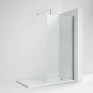 1100mm Wetroom Screen Chrome