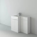 1100mm L Shape Furniture Pack Gloss White (Left Hand)