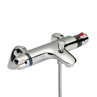 Tidy Thermostatic Bath Shower Mixer (Wall & Deck Mount)