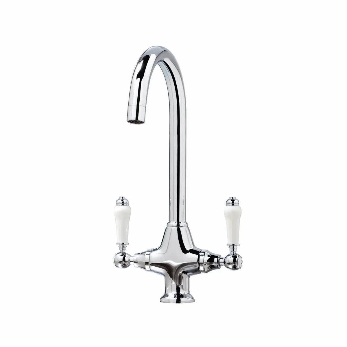 Harrowgate Traditional Kitchen Mixer Tap (Chrome)