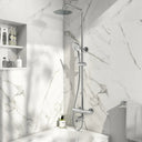 Solar Round Rigid Riser Shower Kit with Bath Filler