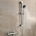 Round Thermostatic Shower Set inc. Valve & Slide Rail Kit