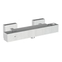 Square Exposed Thermostatic Shower Valve