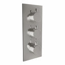 Triple Conceal Thermo  Valve c/w Diverter & Rnd Handles (3 Outlets)