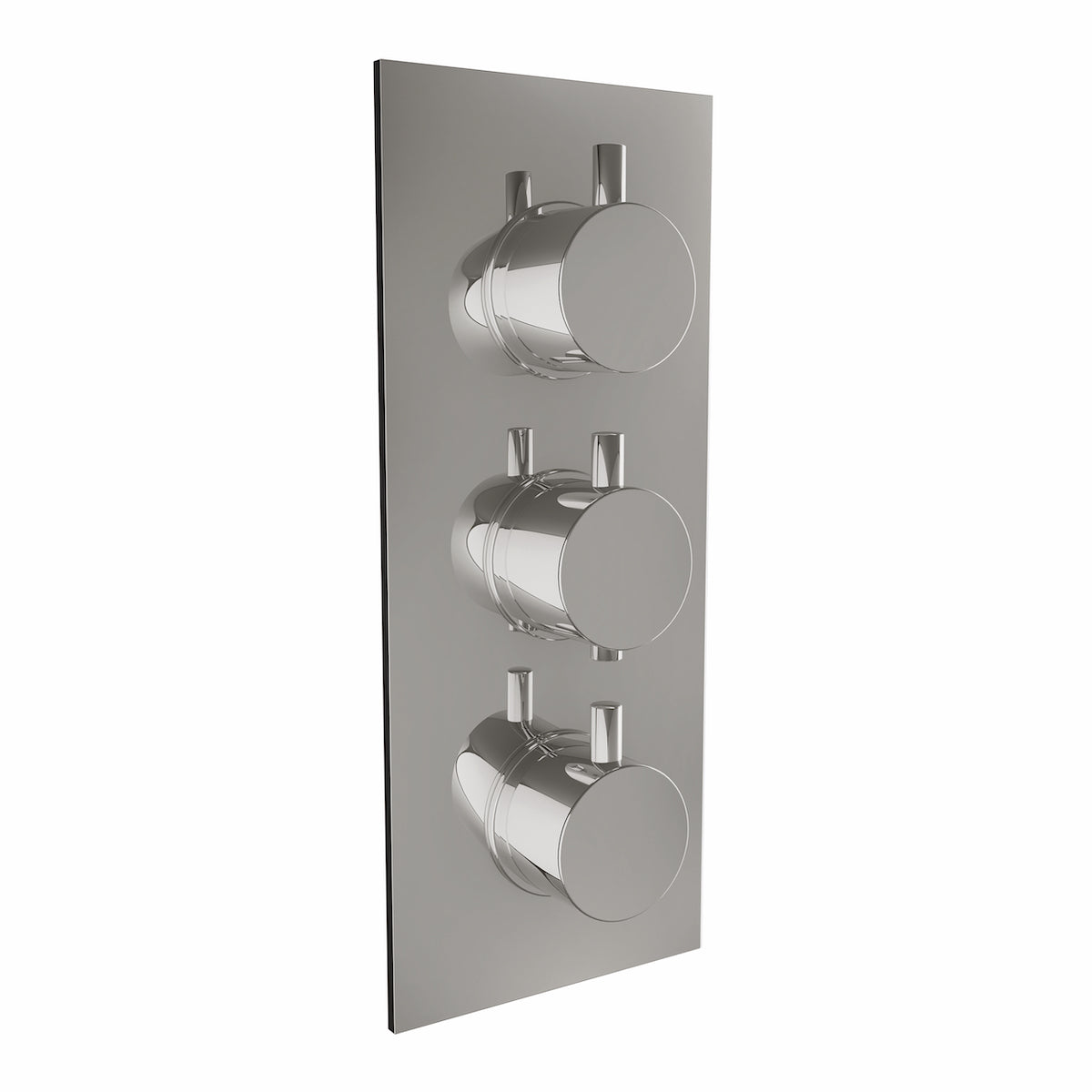 Triple Conceal Thermo  Valve c/w Diverter & Rnd Handles (3 Outlets)