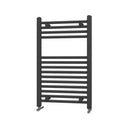 500x800mm Heated Towel Rail (Black)