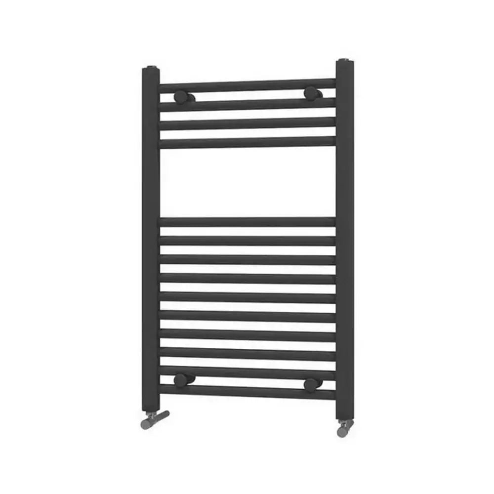 500x800mm Heated Towel Rail (Black)