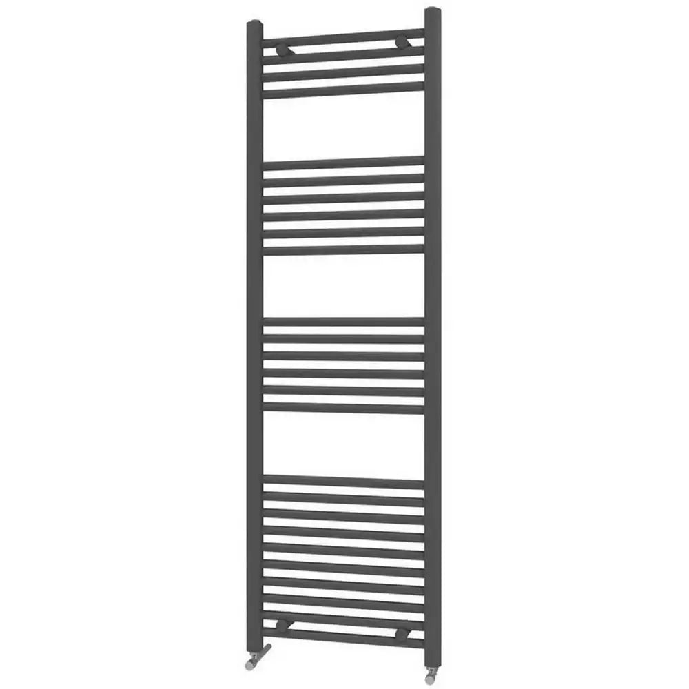 500x1600mm Heated Towel Rail (Black)