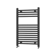 600x800mm Heated Towel Rail (Black)