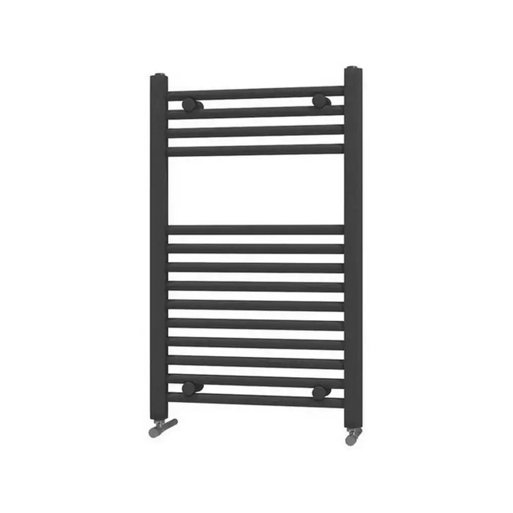 600x800mm Heated Towel Rail (Black)