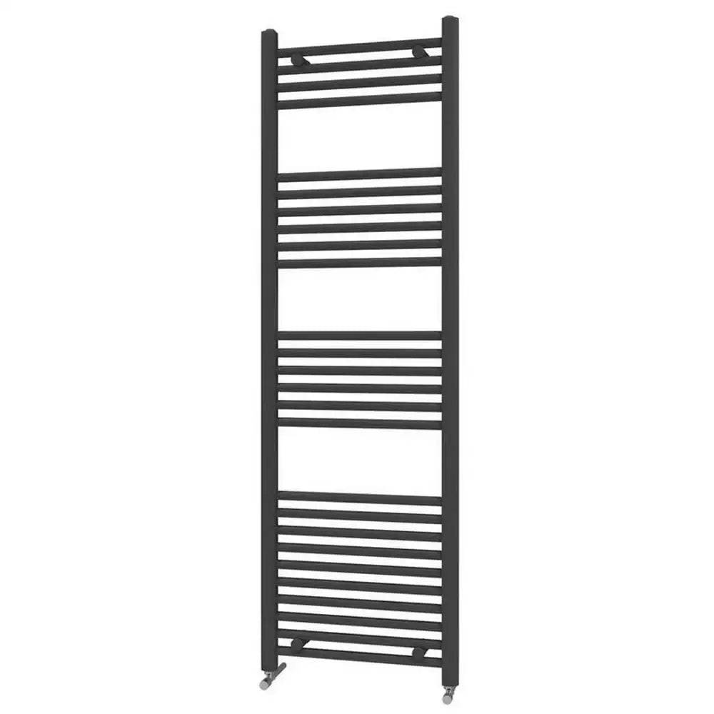 600x1600mm Heated Towel Rail (Black)