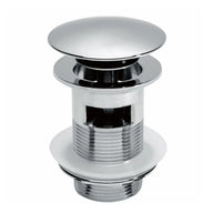 Chrome Round 1 1/4" Basin Waste Slotted