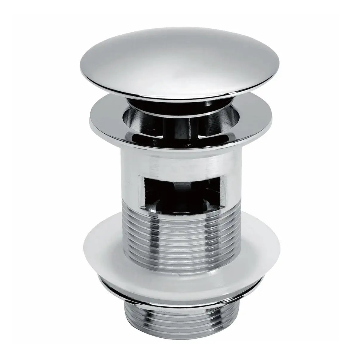 Chrome Round 1 1/4" Basin Waste Slotted
