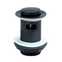 Black Round Clicker Basin Waste Slotted