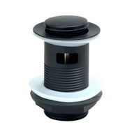Black Round Clicker Basin Waste Slotted
