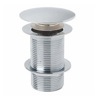 Chrome Round 1 1/4" Basin Waste Unslotted