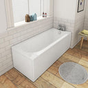 1500mm High Gloss White MDF Front Bath Panel