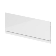 1600mm High Gloss White MDF Front Bath Panel
