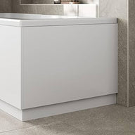 700mm High Gloss White MDF End Bath Panel