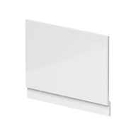 800mm High Gloss White MDF End Bath Panel