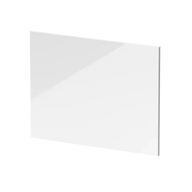 700mm High Gloss White MDF End Panel for L Shape Shower Bath