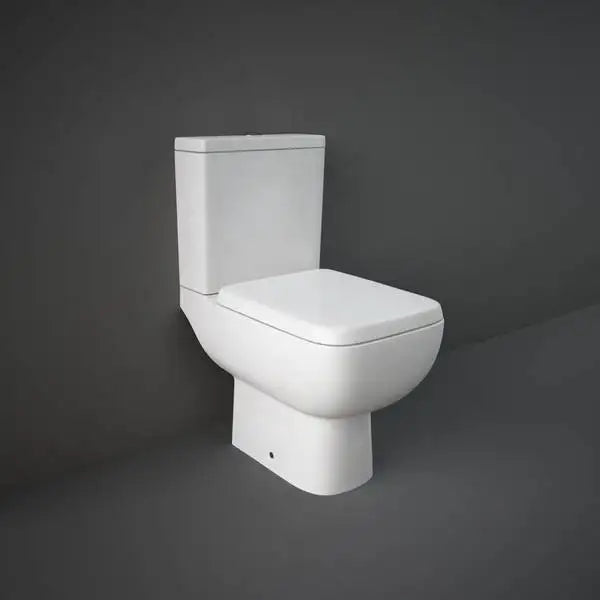 Series 600 Close Coupled Toilet & Wrap Over Soft Close Seat)
