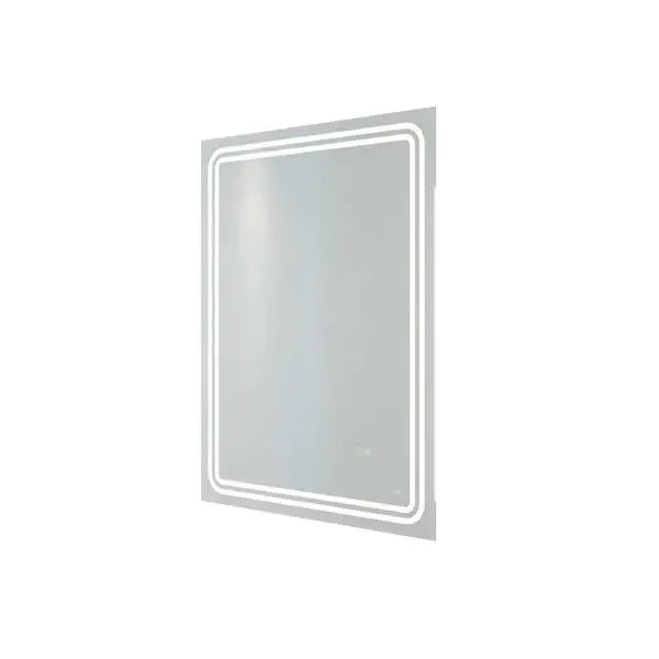 Pluto 600x800 LED Mirror With Pad, Shaver Socket & B/Tooth Speaker