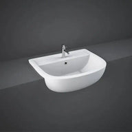 Compact Semi Recessed Basin 550