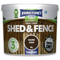 Johnstones Shed & Fence Dark Oak 9L
