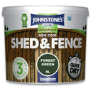 Johnstones Shed & Fence Forest Green 9L