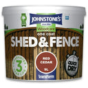 Johnstones Shed & Fence Red Cedar 9L