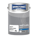 Johnstones Matt B/White 5Lt