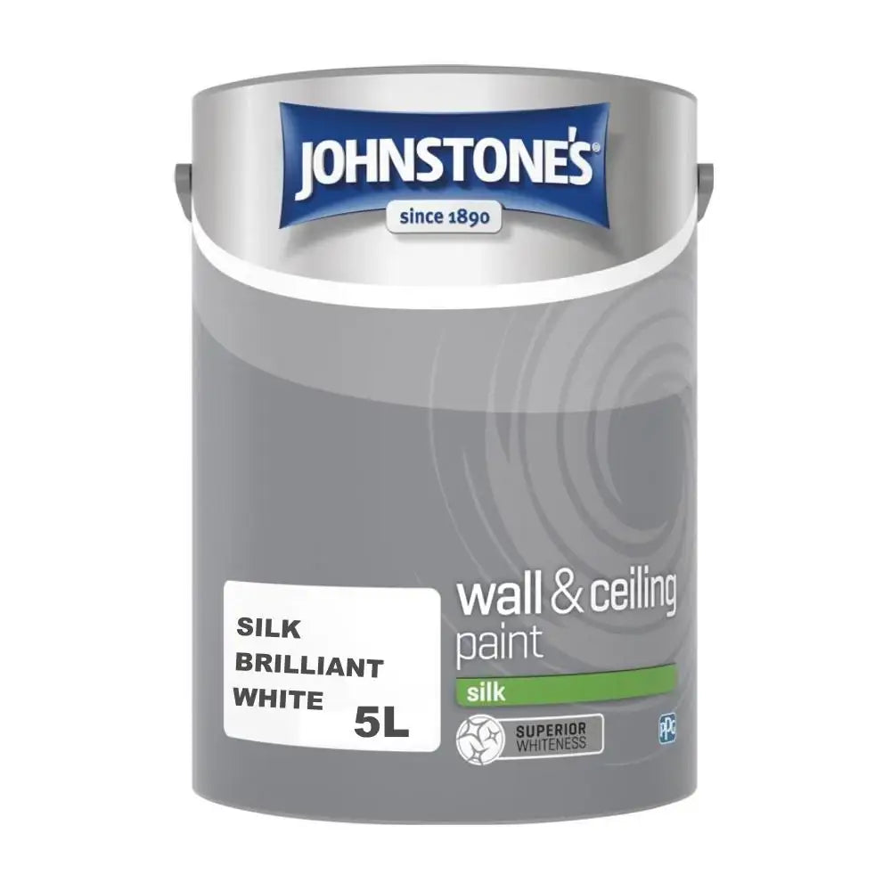 Johnstones Silk  B/White 5Lt