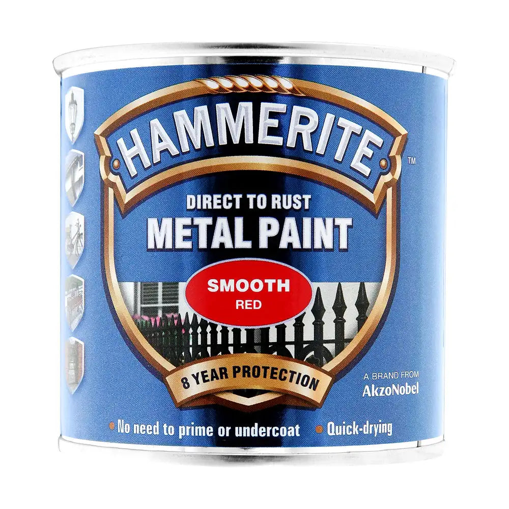 Hammerite Smooth Red 250ml