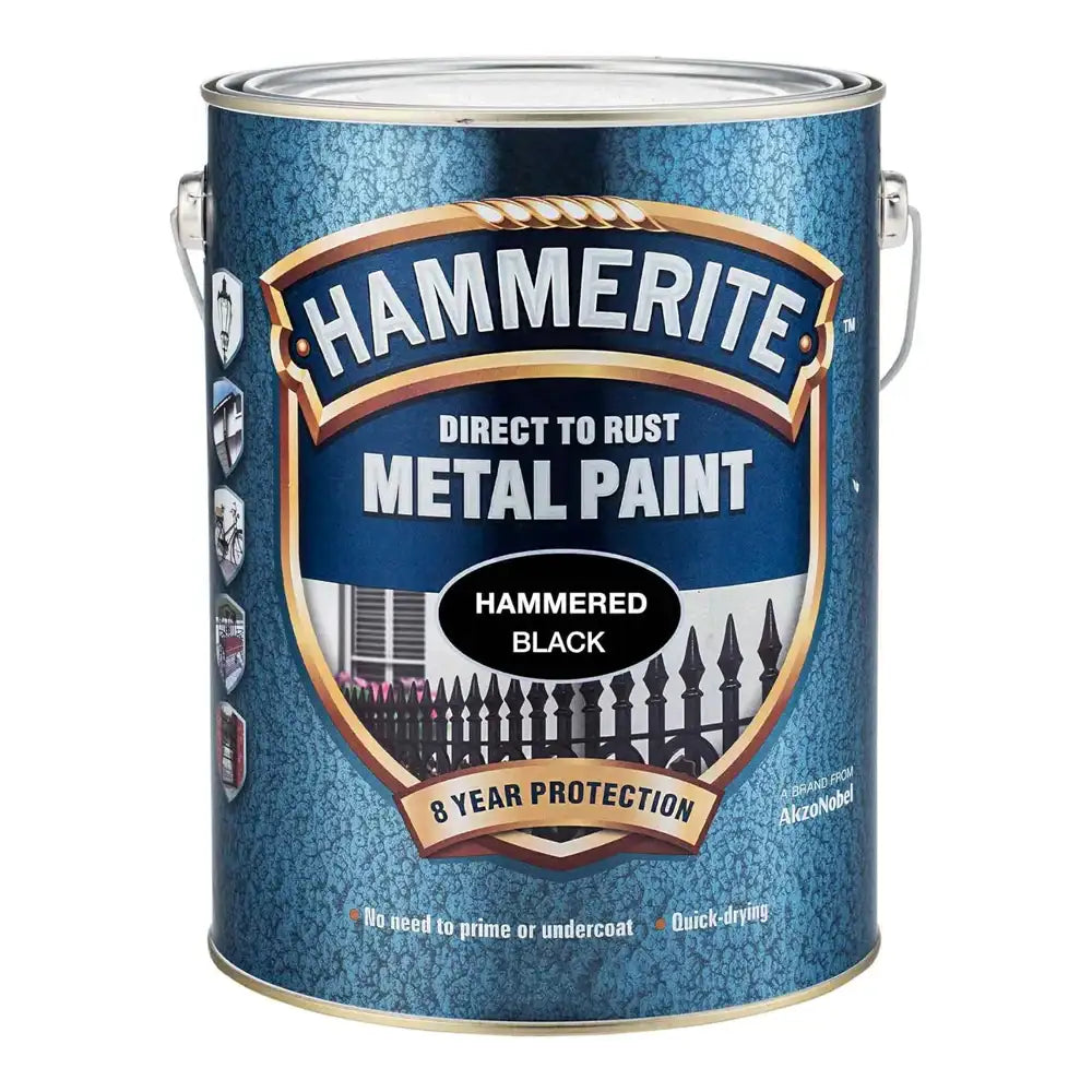 Hammerite Hammered Black 2.5L