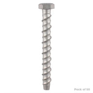 Mlti-Fix Bolt Hex Head 8.0 x 150mm (50)
