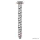 Multi-Fix Bolt Hex Head 10.0 x 150mm (8)
