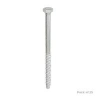 Multi-Fix Bolt Hex Head 12.0 x 200mm (25)