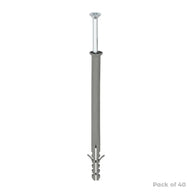 Nylon Frame Fixing 8.0 x 100mm (40)