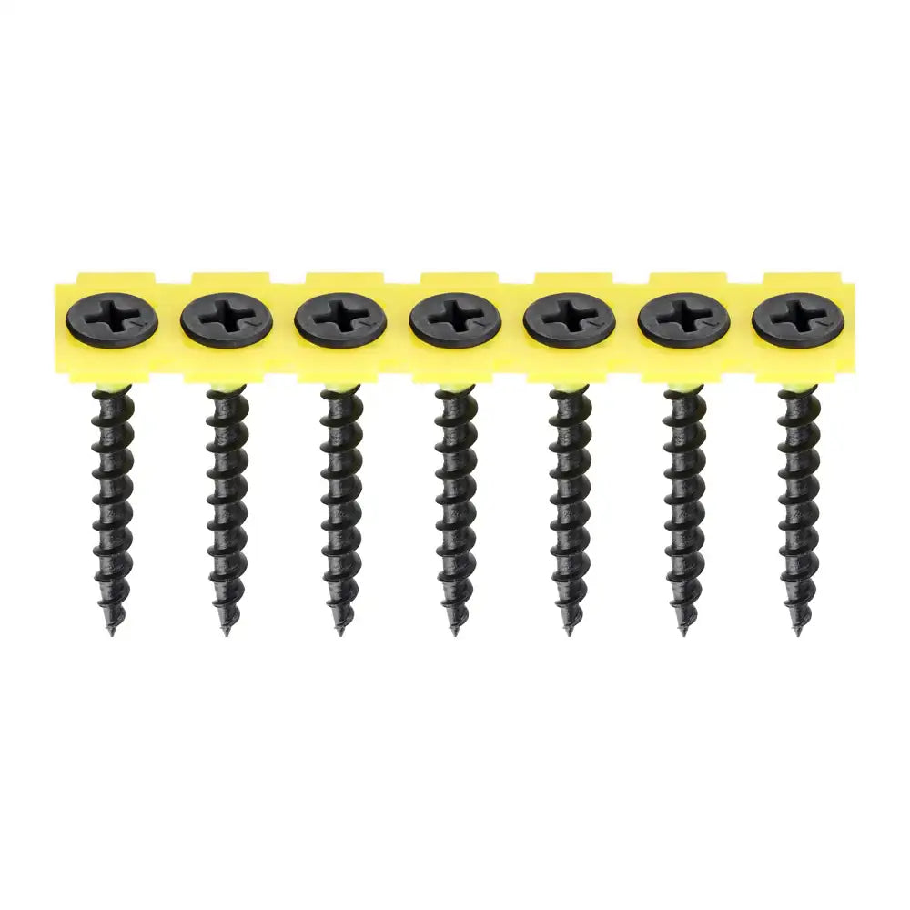 Collated Drywall Course Black 3.5 X 25 (1000)