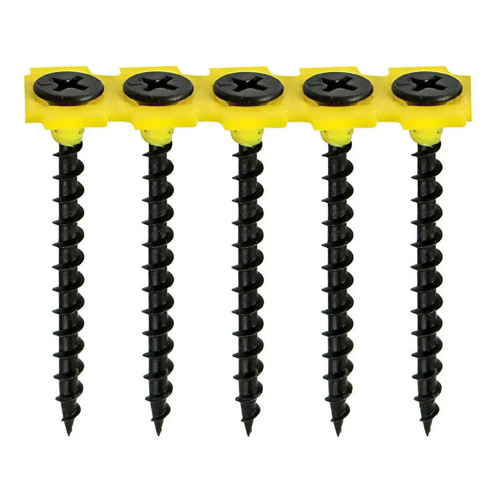 Collated Drywall Course Black 3.5 X 35 (1000)