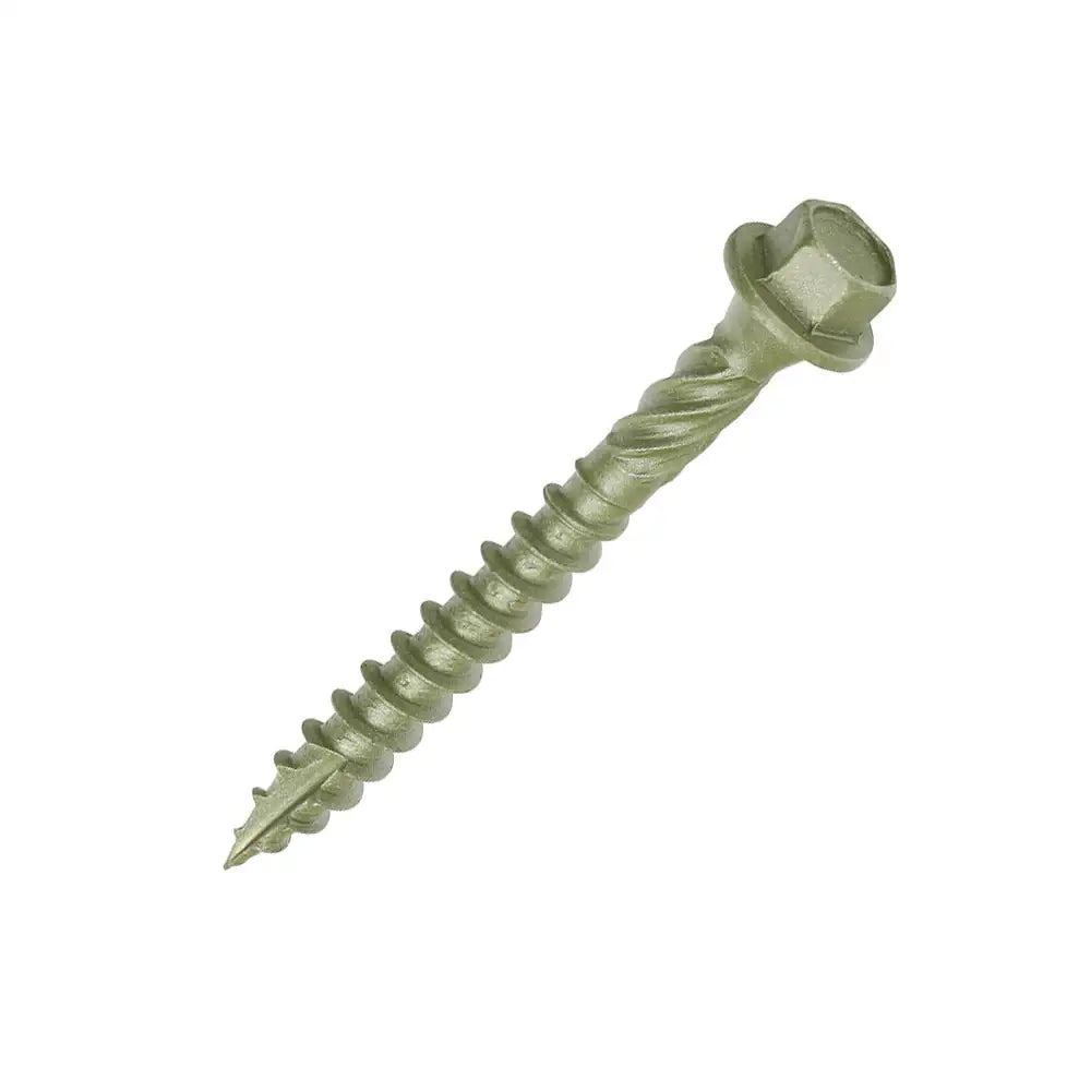 Timber Frame Screw Hex Green 6.7 X 60 Pack 50