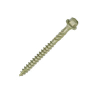 Timber Frame Screw Hex Green 6.7 X 75 Pack 50