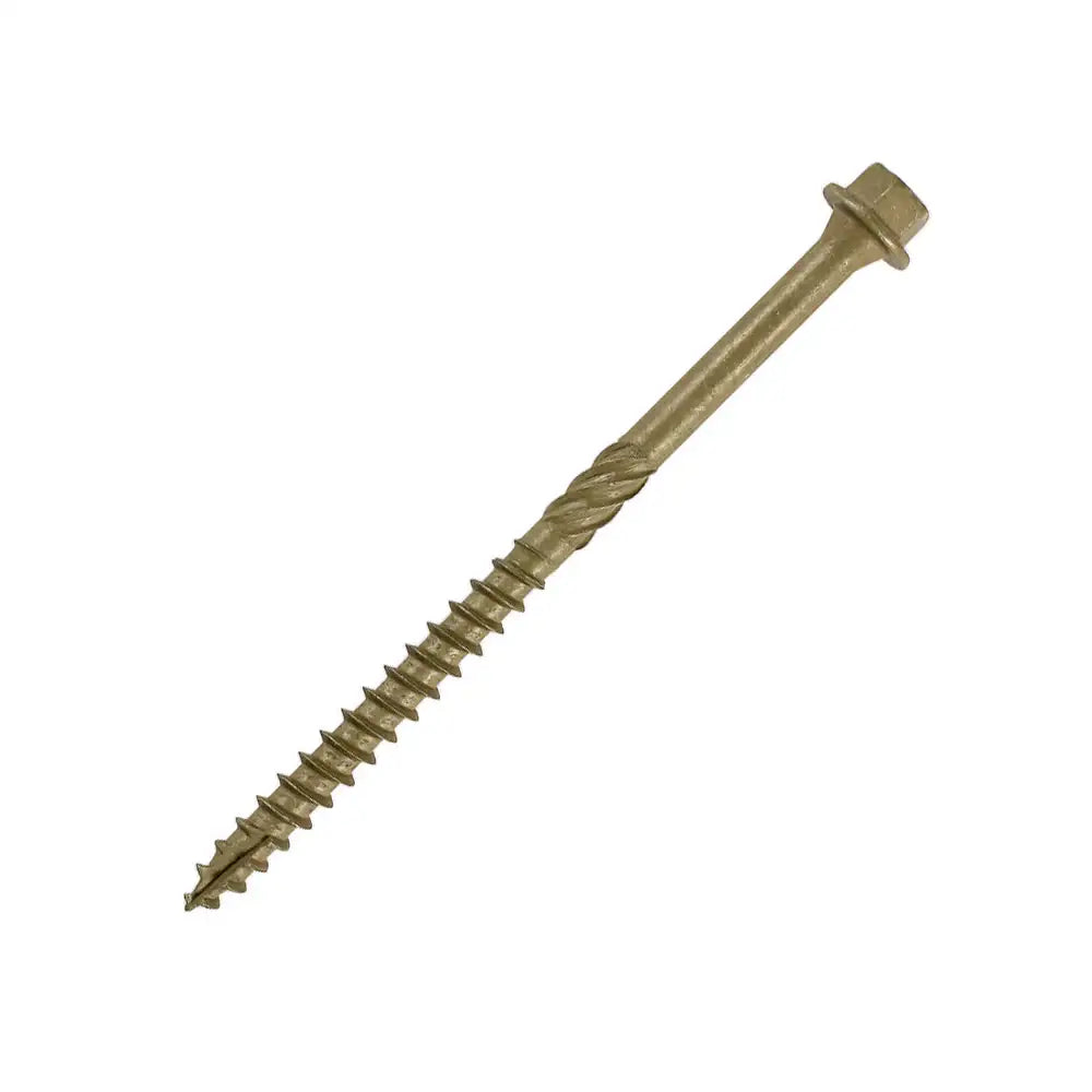 Timber Frame Screw Hex Green 6.7 X 175 Pack 50