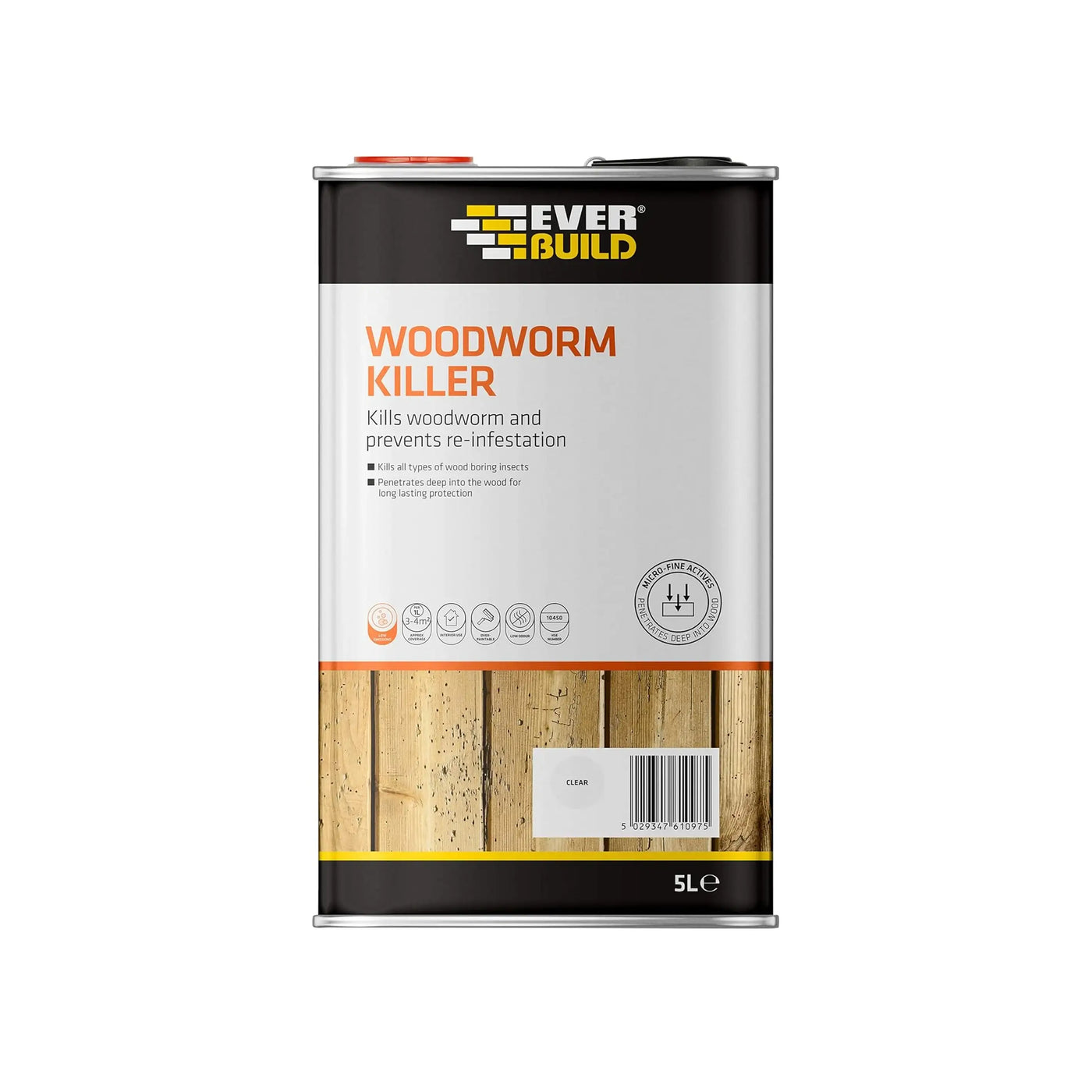 Everbuild Woodworm Killer 5L