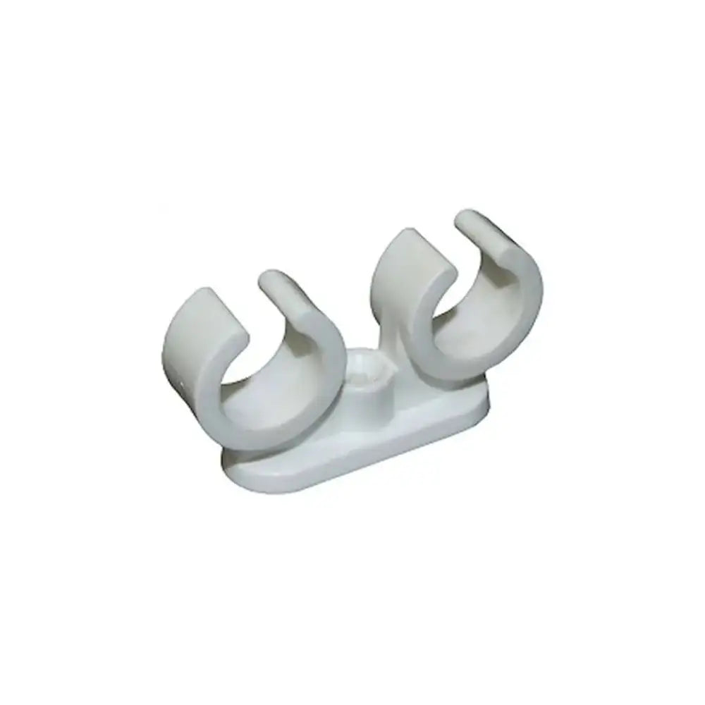 Double Open Pipe Clip (Unifix) 15mm